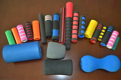 海綿套、減震套與防滑套 永康市潔力橡塑發泡制品廠產品概覽